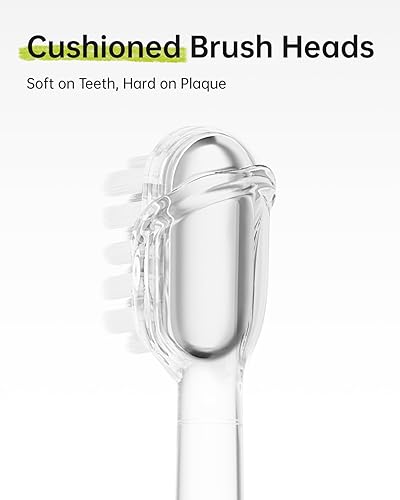 Miniatura 8 de Laifen Wave Special - Cepillo de dientes eléctrico sónico para adultos con aplicación, 2 cabezales de cepillo, resistente al agua IP68 para viajes