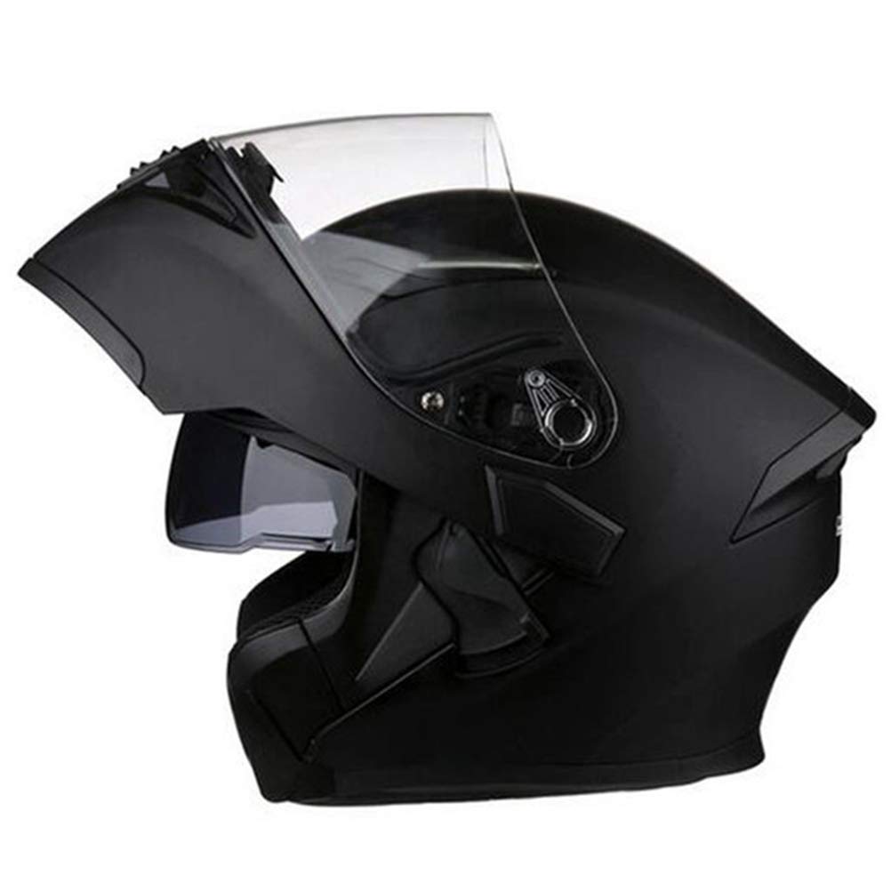 Buy Double Lens Flip Up Motocross Helmets With Internal Sun Visor