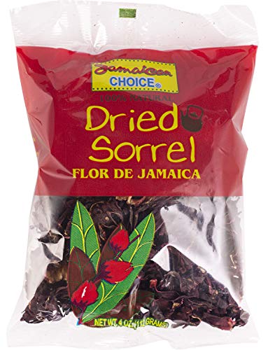 Jamaican Sorrel Hibiscus Tea, Whole Loose leaf (Dried) | 4 oz (2 Pack) by Jamaican Choice