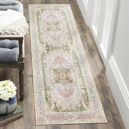 Tapete Lavable Corredor 60x182 cm Rosa miniatura 5