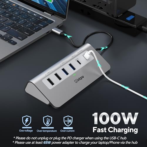 Intpw Usb C Hub, Intpw 9-In-1 Usb C Hub Multiport Adapter With 4K Hdmi thumb #5