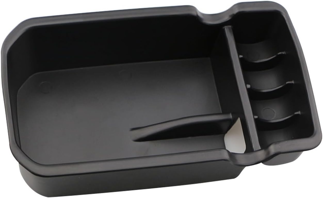for Jeep for Compass 2017-2023 Armrest Storage Box Holder Container Black Car Parts Interior Accessories