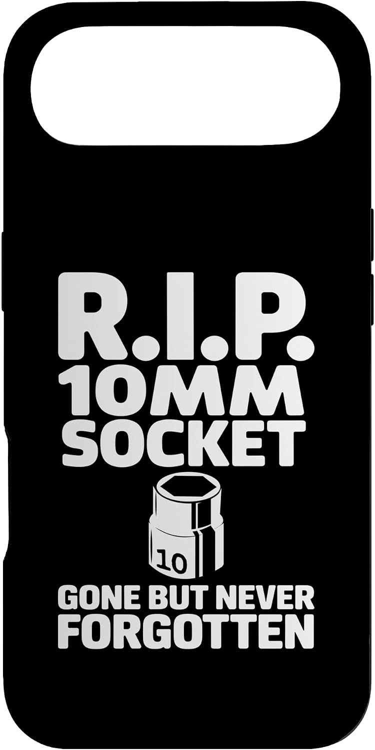 R.I.P. 10MM Socket Jokes Humor Car Guy Car Mechanic Case for iPhone Air
