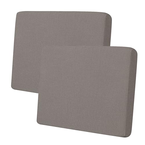 Image of Easy-Going Stretch 2 Pieces Couch Cushion Cover for Sofa Seat