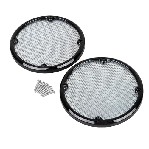 Image of Rear Speaker Grill Mesh Cover For Harley Electra Glide FLHTCU /FLHTK Tri Glide Ultra FLHTCUTG Road Glide FLTRU 2014-2023