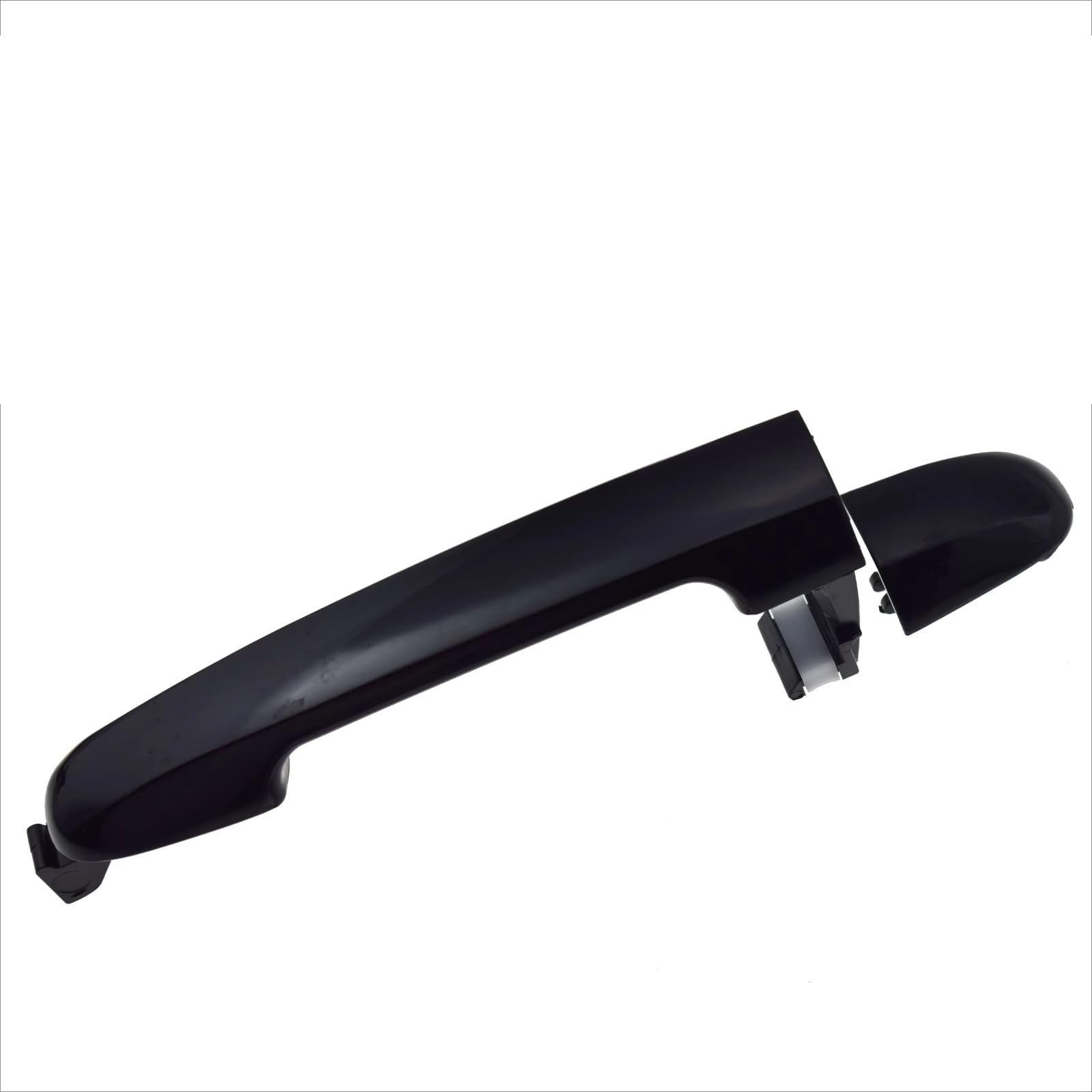 Iukmr Rear Left Or Right For Hyundai For Sonata 2006-2010 Outside Door Handle Front Left/Front Right/Rear Left/Rear Right Black Car Outer Door Handle(Rear Left Or Right)