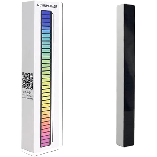 HUMAIZAR 40 Bit Pickup Rhythm Light Music Level Indicator RG