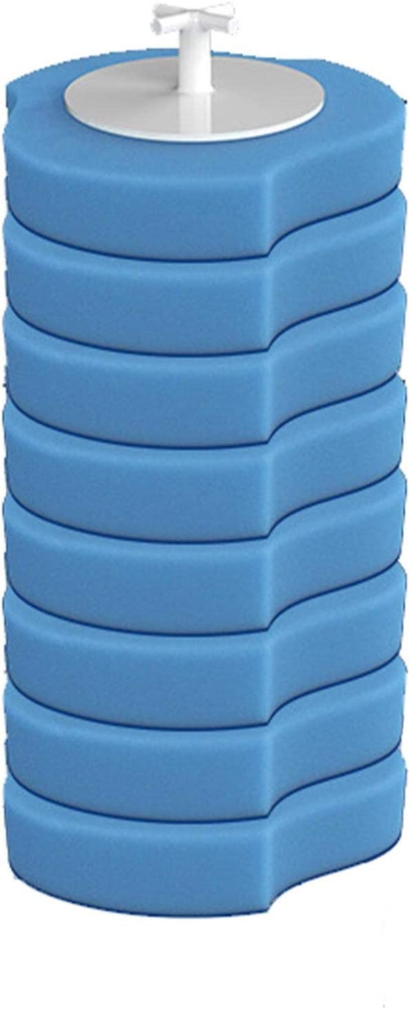 SKY-TOUCH 8pcs/set Disposable Refill Heads Toilet Brush With Holder Toilet Cleaning,Disposable Toilet Cleaning Brush Head Instead