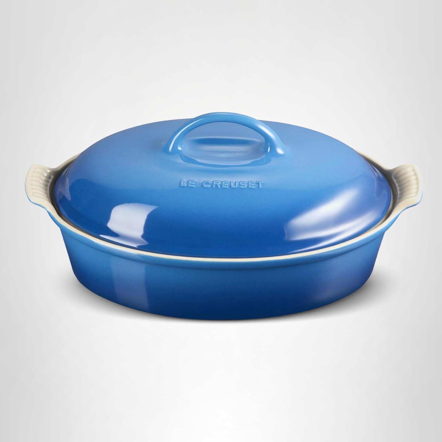 Amazon.com: Le Creuset Stoneware Heritage Covered Oval Casserole