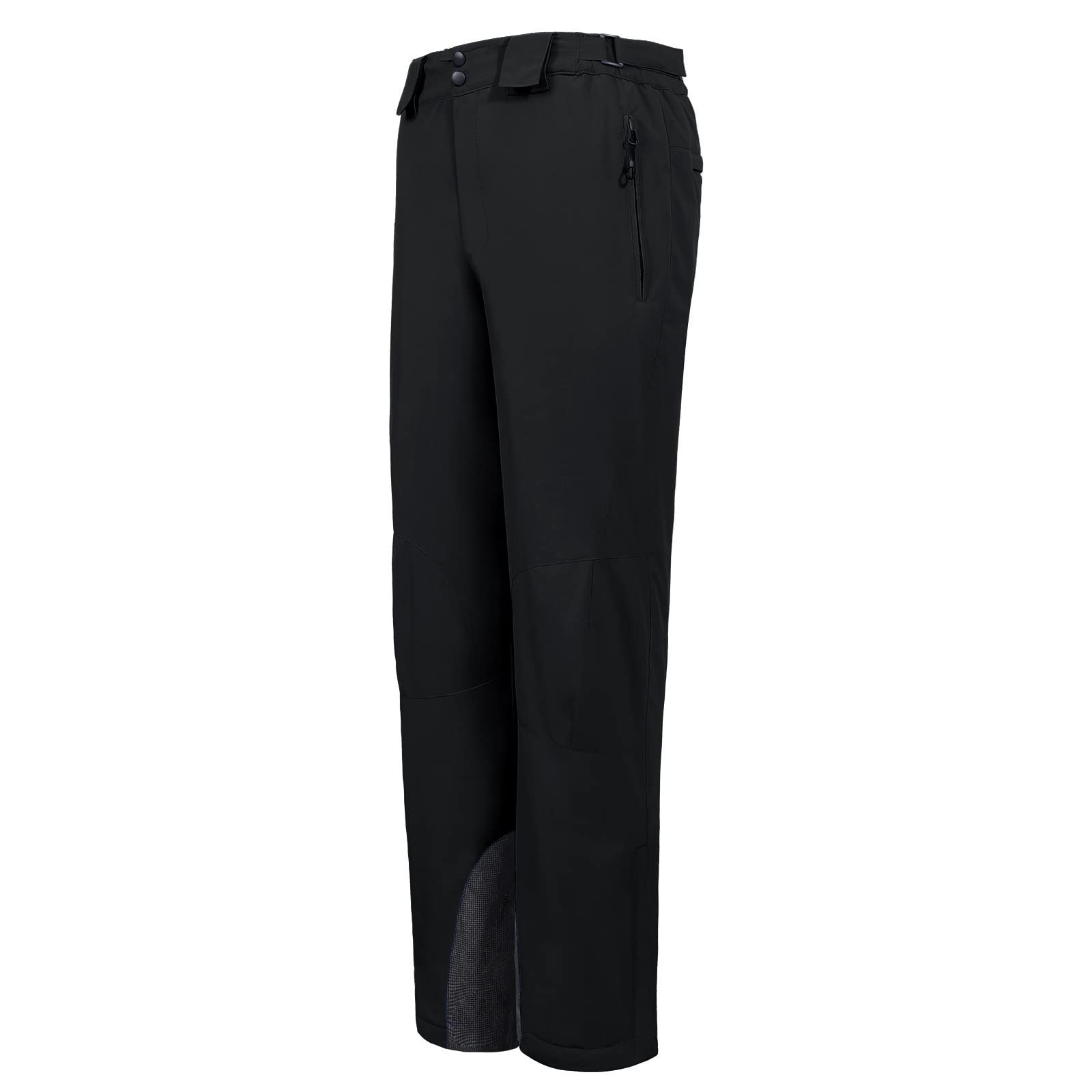 aoli ray Pantalon de Ski Homme Imperméable avec Bretelles Amovibles Pantalon de Snowboard Sangle Réglable Coupe l'hiver