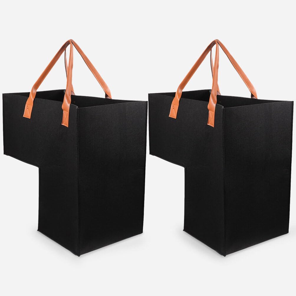 Angoily Cestino Portaoggetti Forma Per Scale Contenitore Per Vestiti Pieghevole Organizer Per Scale Grande Borsa Multiuso Per Vestiti Sporchi e Giocattoli