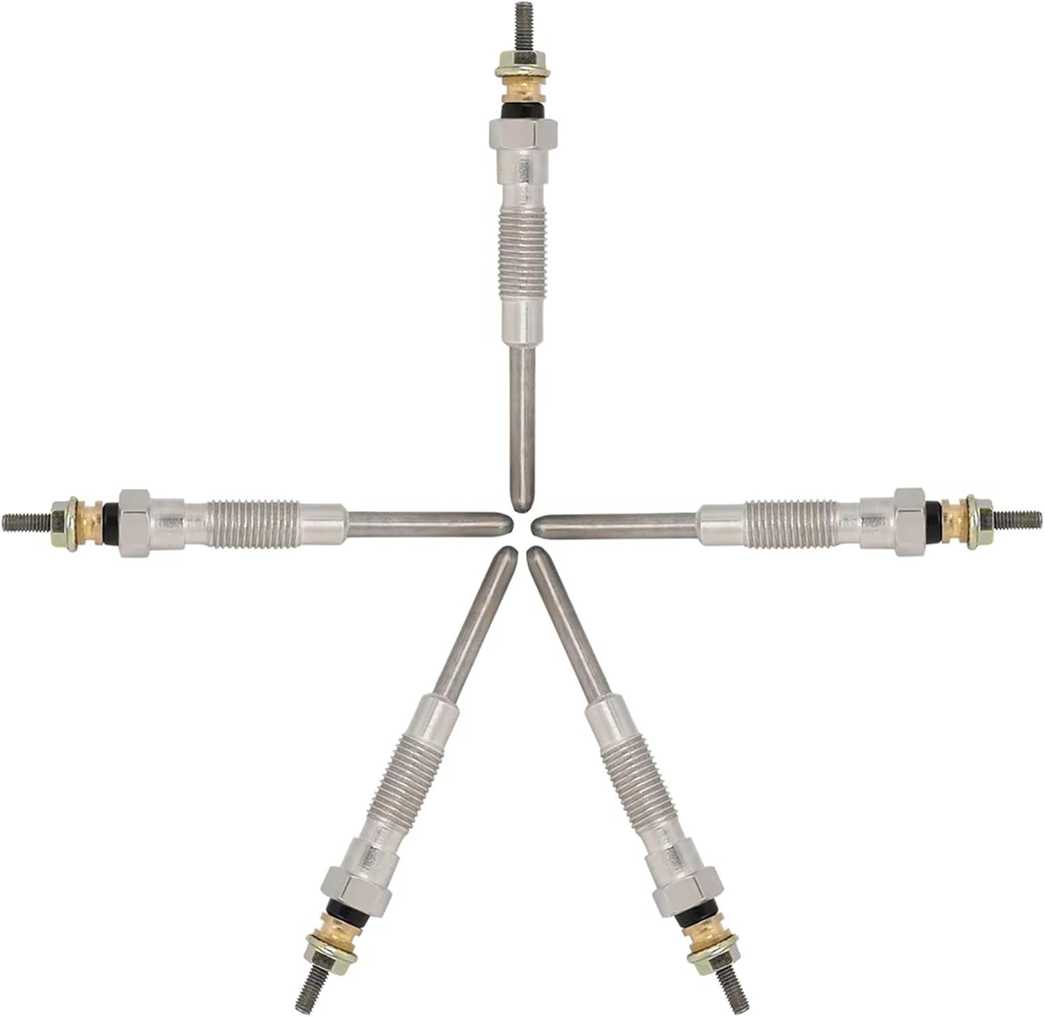 Heater Glow Plugs Kit for Toyota for Hilux 3.0 5L 1997-1999 2000 2001 2002 2003 2004 2005 LN167R LN172R Auto Car Engine Diesel Heater Glow Plugs