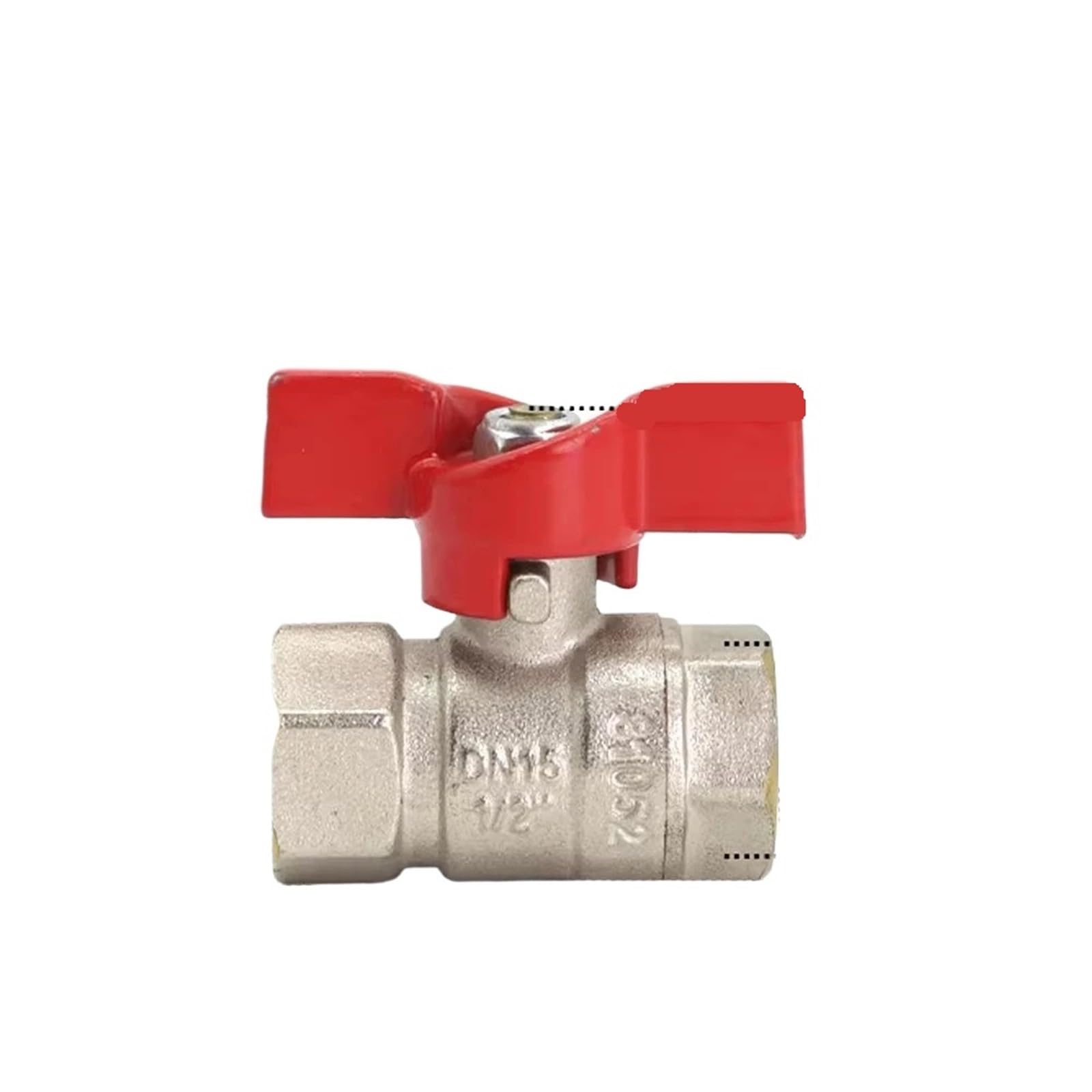 Adattatore di ricambio for valvola a sfera in ottone e rame da 1/2", 3/4" e 1", prolunga for accessori da giardino for irrigazione.(B)