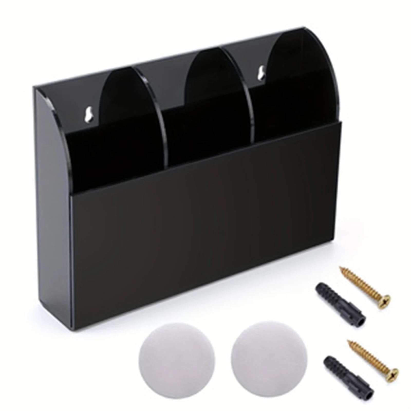 Organisateur De TéLéCommande Boîte de Rangement for télécommande, Support de Rangement Mural for téléphone, Porte-Stylo Mural, Organisateur, Support for contrôleur de télévision