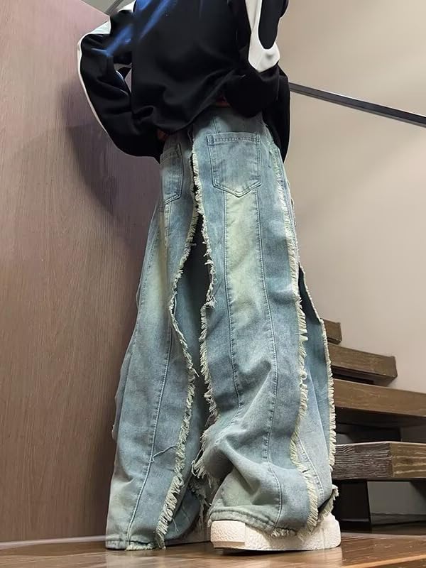 Men's Autumn American Retro Jeans for Spring4