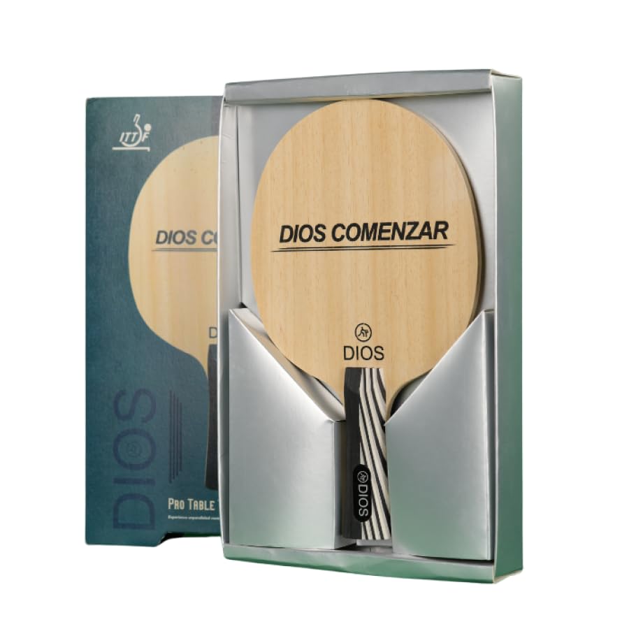 COMENZAR Blade with AYOUS Surface and Candlenut Core Grey Table Tennis Blade-image-33