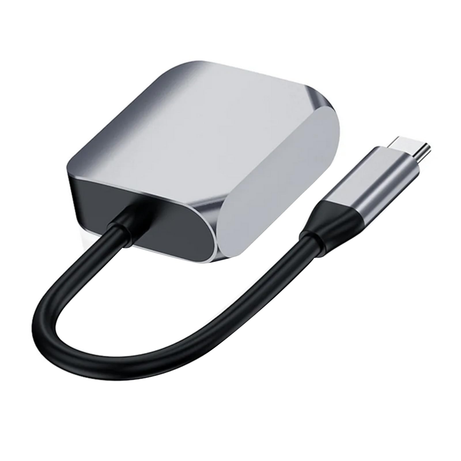 2 in 1 USB C to HDMI 4K Adapter with VGA 1080P for Android Phone and Type-C Interface Laptop