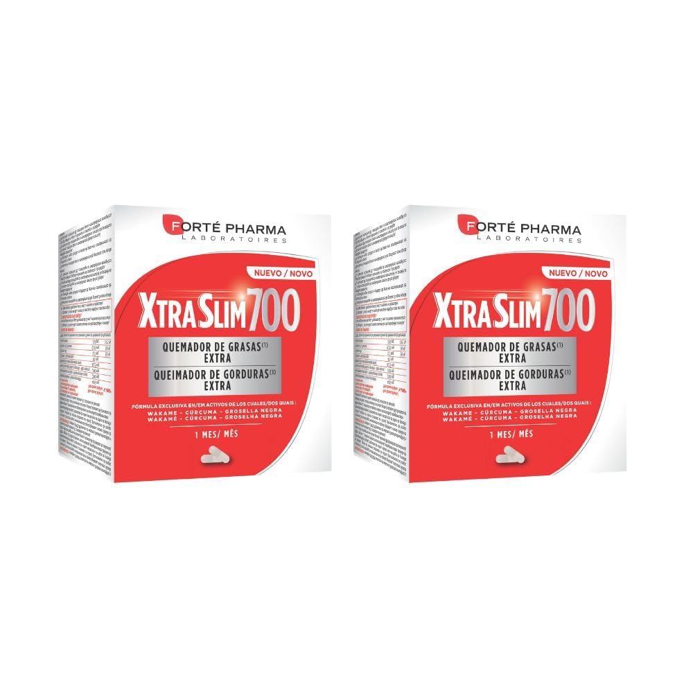 Forté Pharma Xtraslim 700 Pack 2 x 120 Cápsulas | Control del Peso 2 Meses
