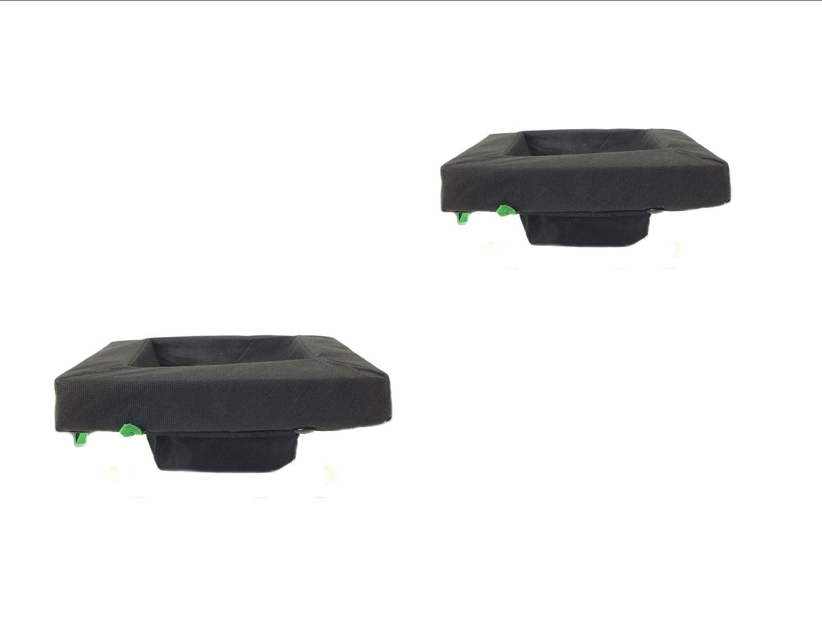 PondH2o Floating Aquatic Water Garden Pond Planter Basket, Floating Plant Baskets Kit 25cm and 35cm (10" & 14") Square, Floatable Pond Plant Islands for Ponds and Water Features | Value 2 Pack