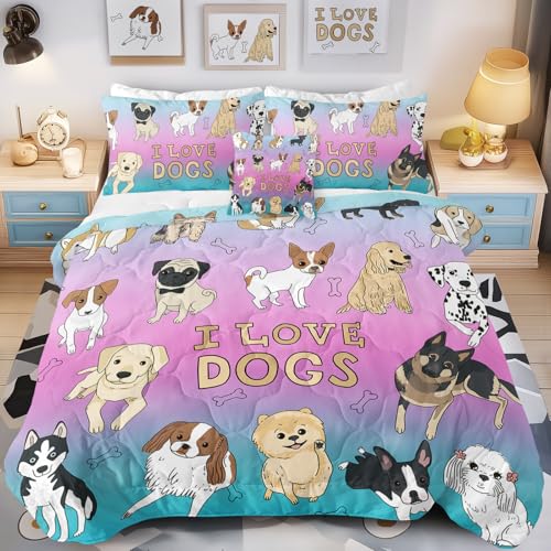 Sleepwish Dog Bone Print Comforter