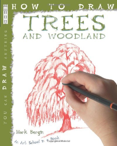 Trees and Woodland (How to Draw) by Mark Bergin