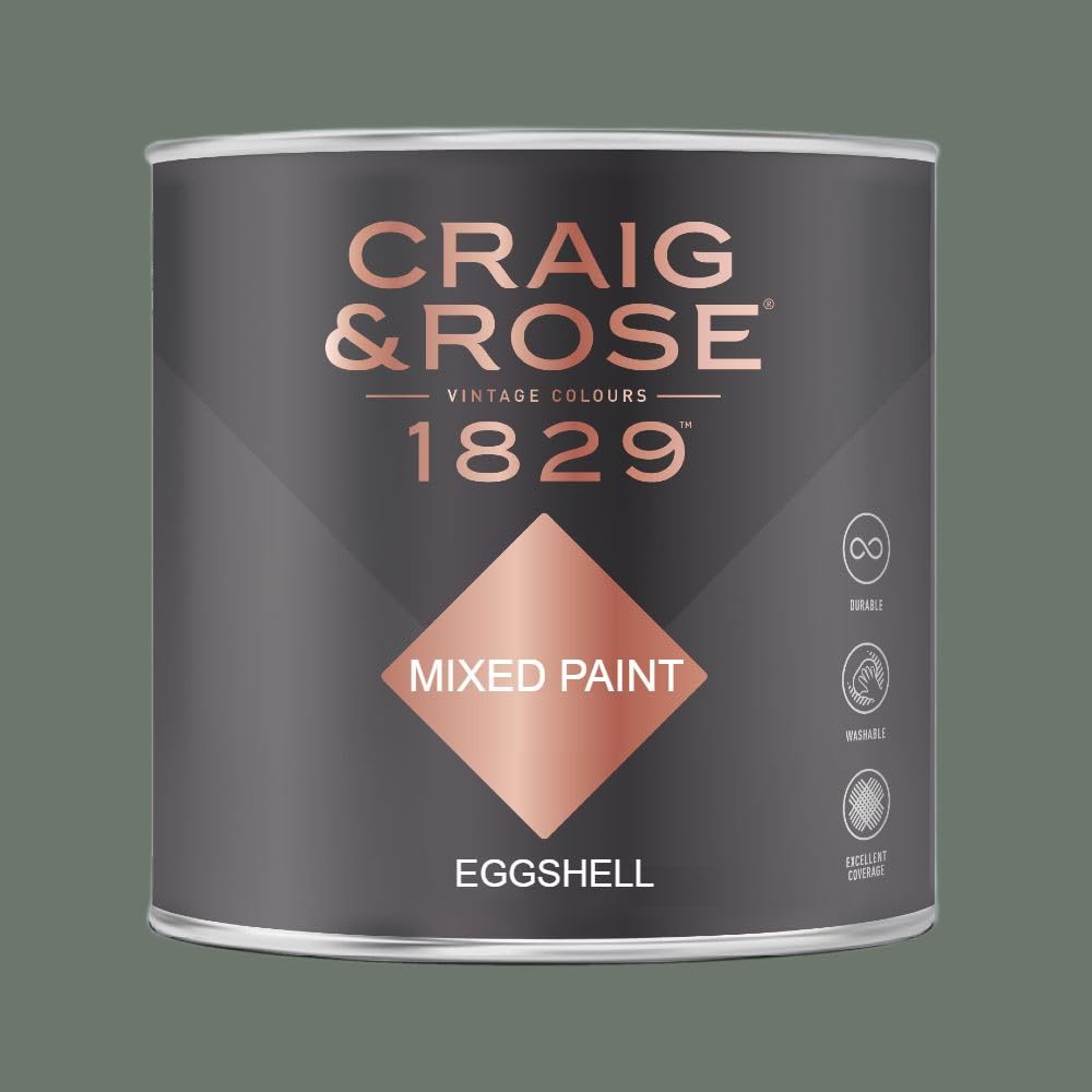 Paint Stop CRAIG & ROSE 1829 EGGSHELL PULLMAN GREEN 750ML
