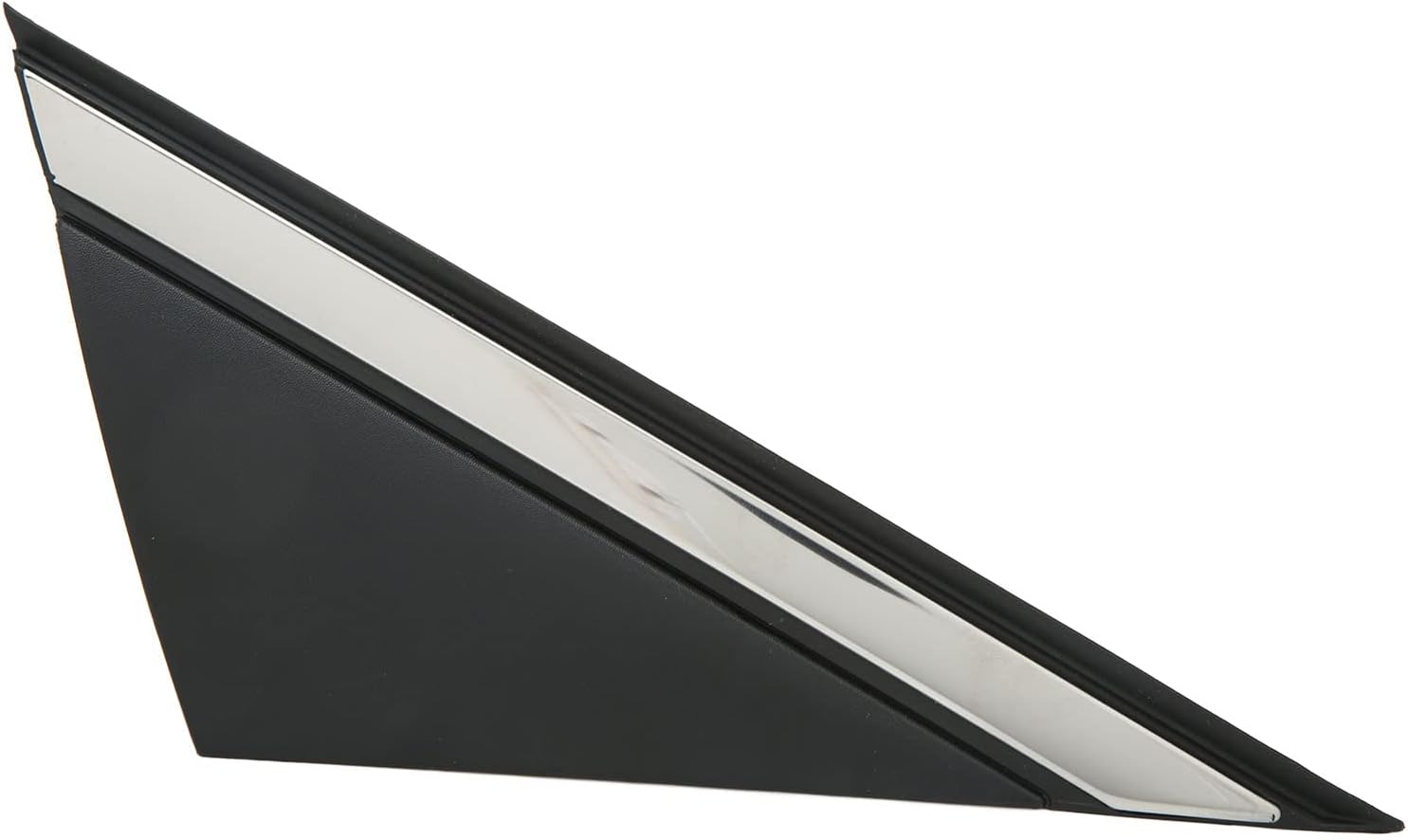 KIMISSSide View Mirror Triangle Trim, Front Right Corner Chrome Plated 86190 C1000 Replacement for Sonata 2015‑2019