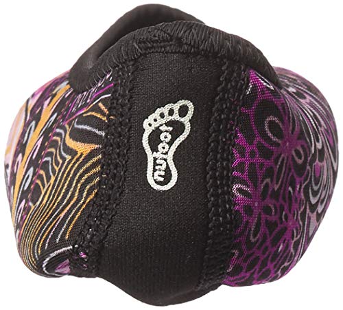 Women's Ballet Flat Fuzzies Slipper, Paisley, Small3