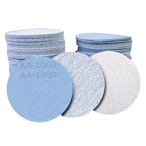 Disques abrasifs à crochet et boucle haute longévité avec grains homogènes du 60 au 1000