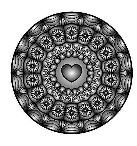 Creative Haven Rose Windows Coloring Book: Create Illuminated Stained Glass Special Effects (Adult Coloring Books: Art & Design) - Image 5