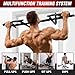 Pull Up Bar for Doorway - Multi-Grip Chin Up Bar Heavy Duty Pull Up Bar - Strength Training Pull-up Bars for Versatile Workout - Portable Pullup Bars with All Accessories
