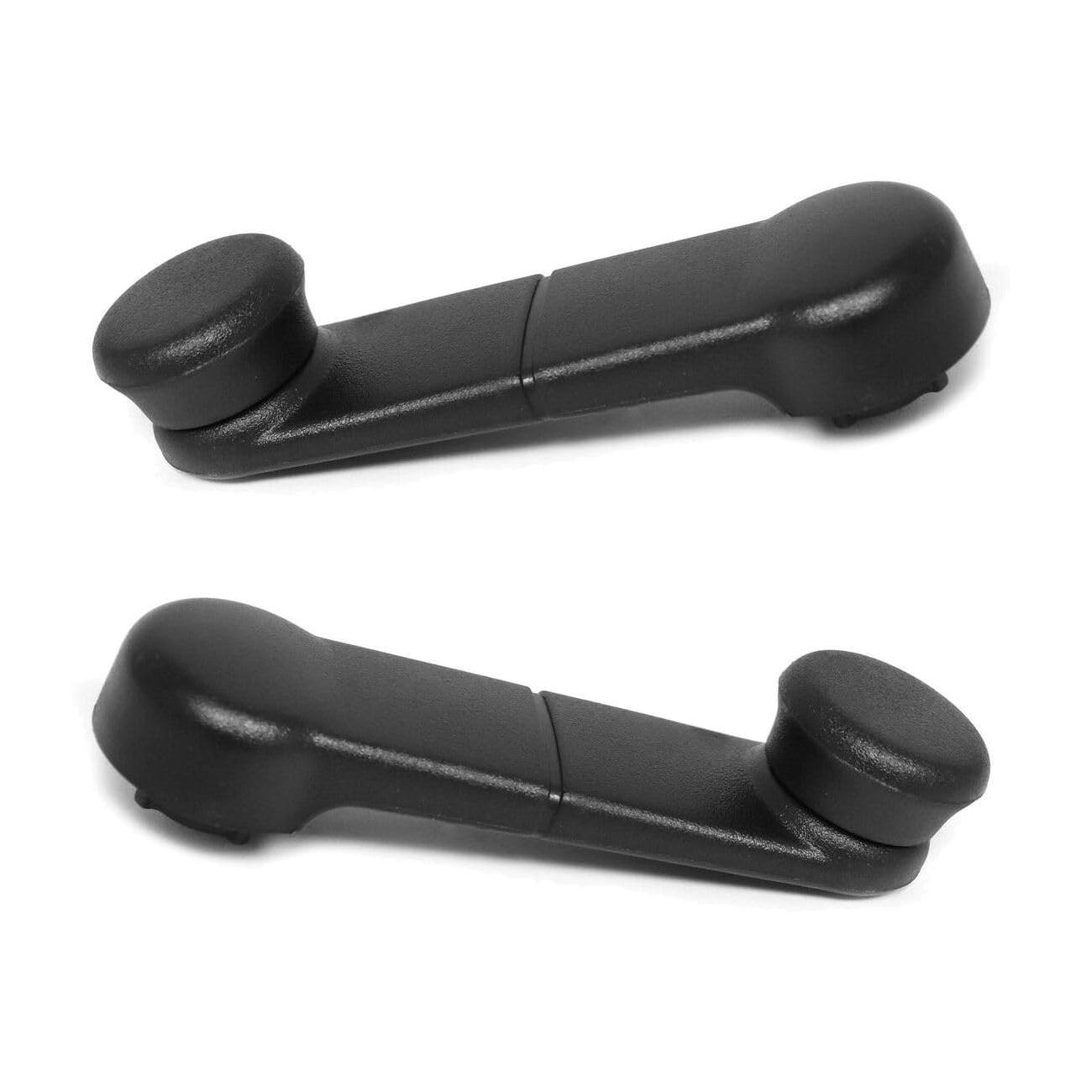 BYRXMO Pair Black Interior Window Crank Handles for Ford for Mustang GT/LX 1987-1993