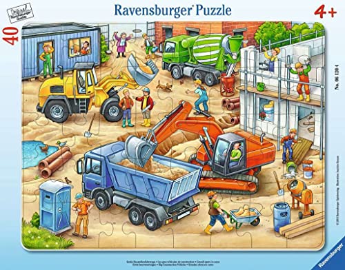 Ravensburger - 06120 4 - Puzzle - Les Gros Véhicules