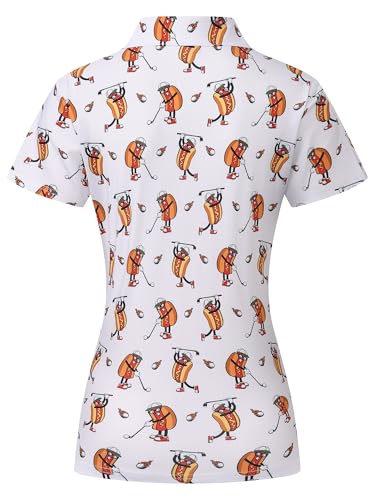 Matching Golf Shirts for Couples Funny Golf Polo Shirts for Men Women Crazy Fun Polo Shirts Couples Matching Outfits3