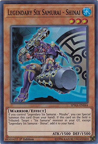 Amazon.com: yu-gi-oh Legendary Six Samurai - Shinai - SPWA-EN044