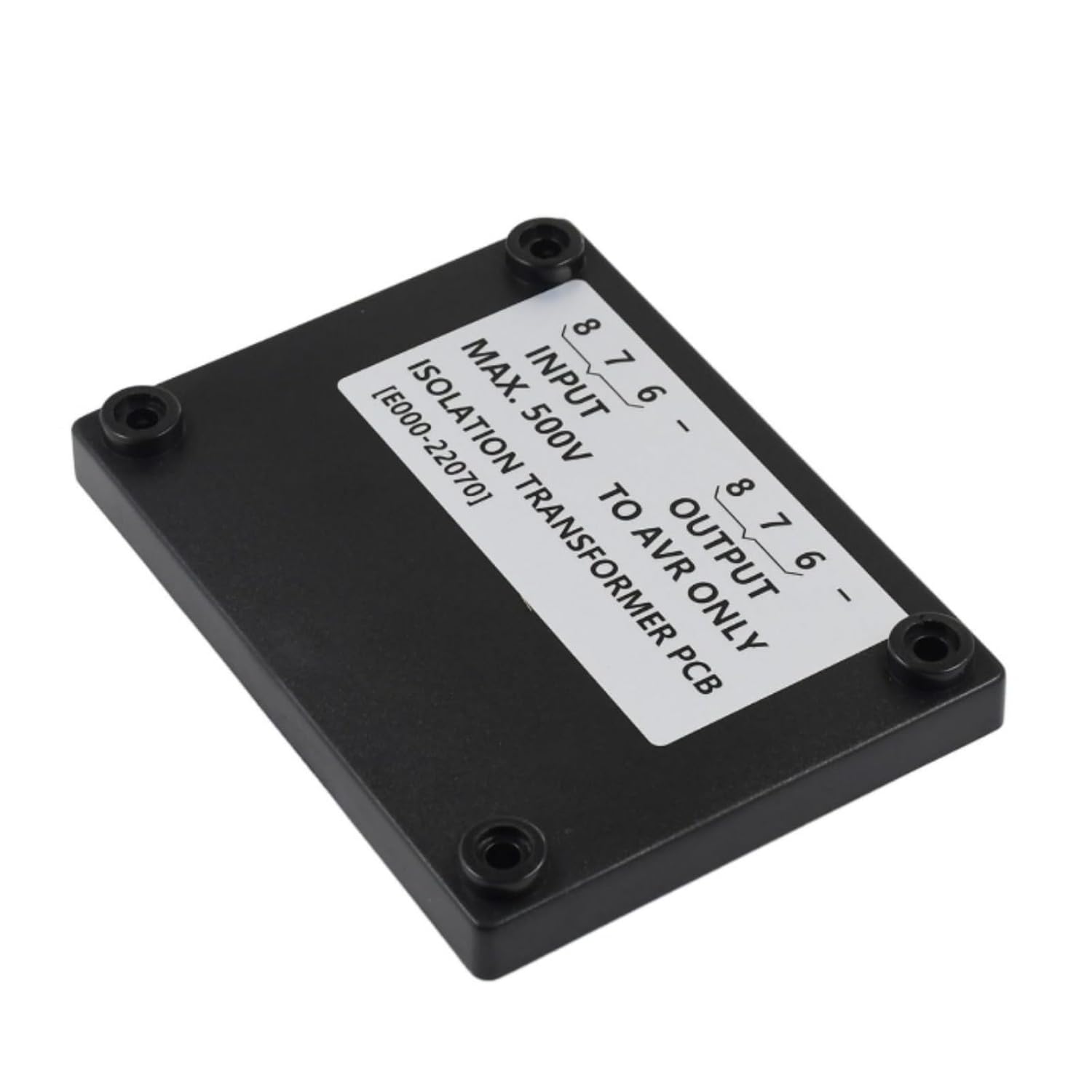 Isolation Transformer PCB E000-22070 E00022070 Fits for Alternators Automatic Voltage Regulator MX321 UC22/27 HC4 HC5 PMG System