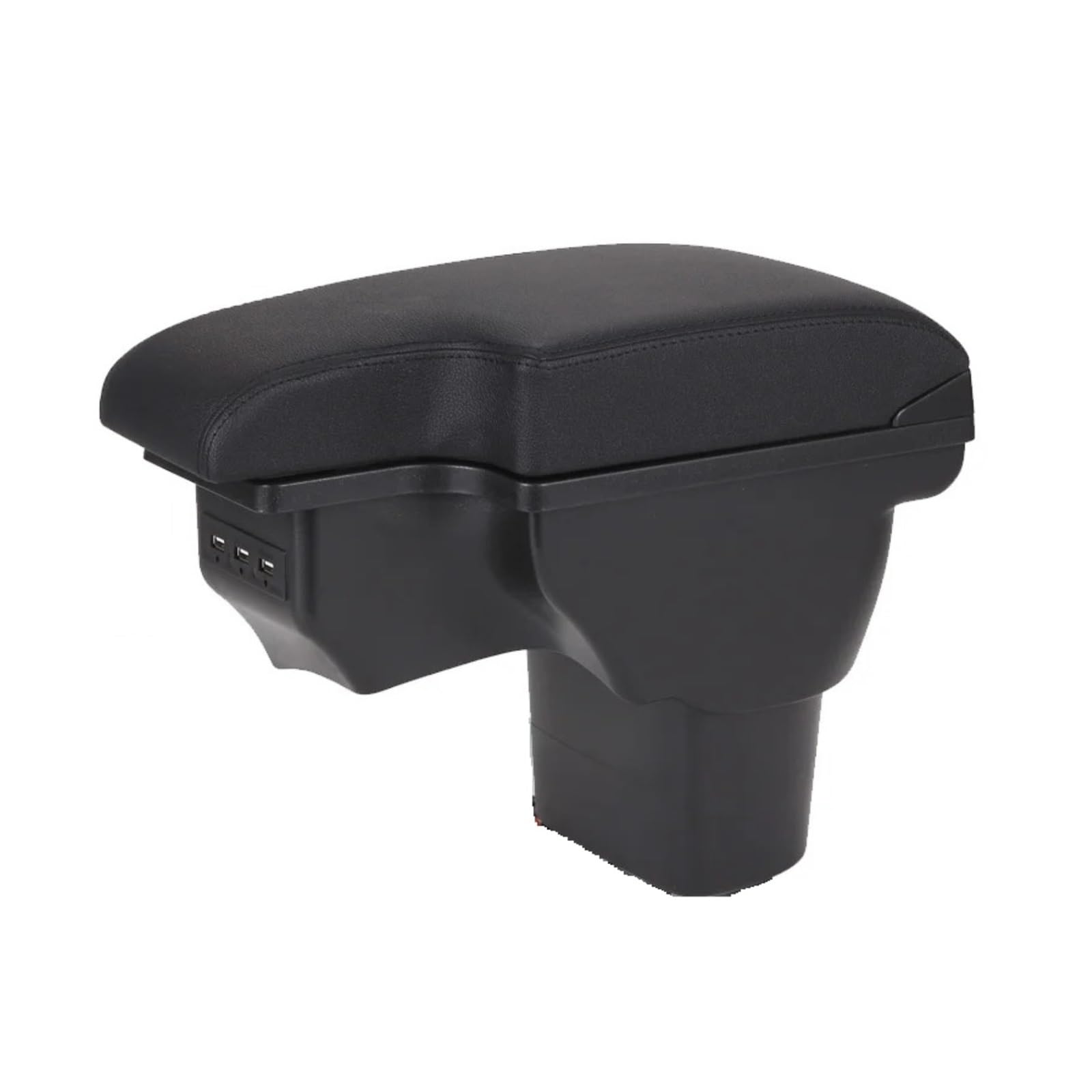 Umdjju A2 Black Black Line For Nissan For Juke For Armrest For Infiniti Box Car Accessories Interior Details Storage Retrofit Parts Usb Car Centre Console Armrest Box(A2 Black Black Line)