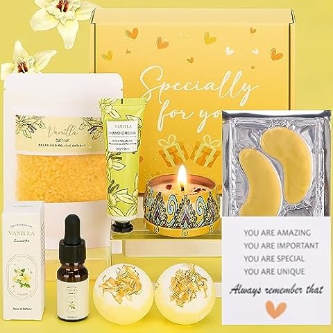 Vanilla Pamper Spa Gift Box for Her Cover