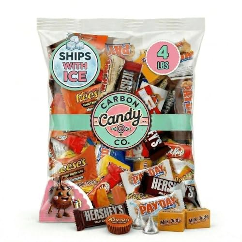 Chocolate Candy Variety Pack - 4 lb Assorted Bulk Chocolate Miniatures - Bulk Candy Individually Wrapped Candy Bars - Holiday Candy, Party Bag Candy Bulk - Dark & Milk Chocolate - Mini Chocolates