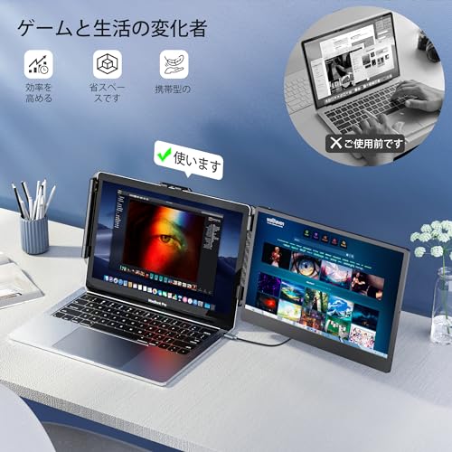 Kwumsy ポータブルディスプレイS1 Portable Monitor 14'' の商品画像 5