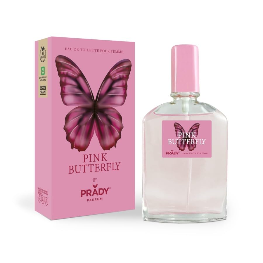 Prady – Pink Butterfly Eau de Toilette Mujer – 100 ml –...