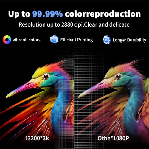 Image of EXPLUX A3 DTF Printer i3200HD Printhead I13 Bundle with Oven, Laptop | Scheduled Auto-Cleaning, Built-in White Ink Circulation, 5 inch Touchscreen,4-Min Fast Printing,for Small & Mid-Market Businesses