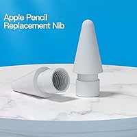 Vista 2 de Puntas de repuesto compatibles con Apple Pencil 2 Gen iPad Pro Pencil - Punta iPencil para iPad Pencil 1 st/Pencil 2 Gen blanco, paquete de 4