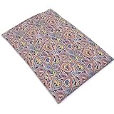 GIRAFFENLAND Bio-Dinkelkissen 30 x 20 cm, Bio-Dinkel + Bio-Baumwolle 'Psychedelic Heart' - Als...