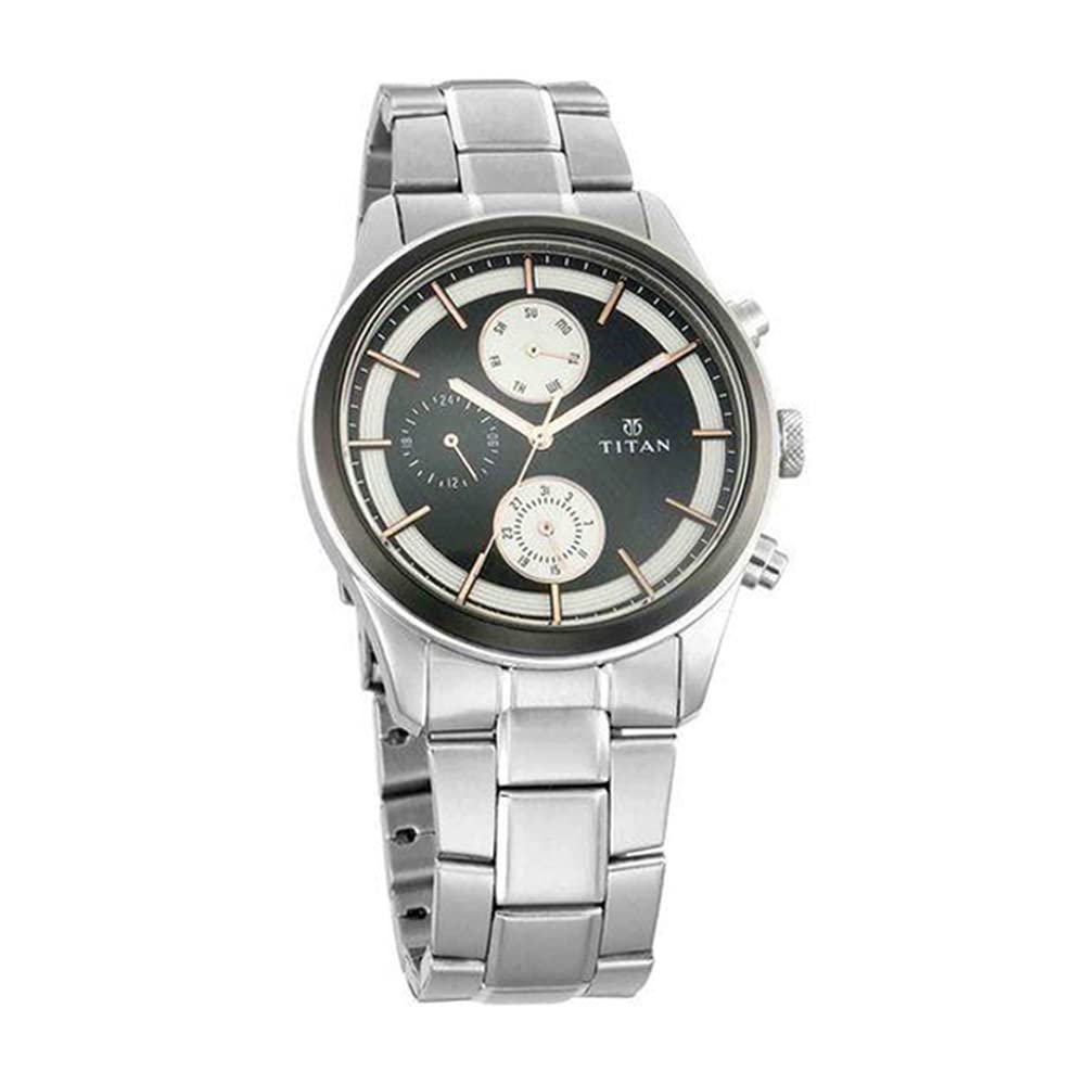 Titan Men Stainless Steel Analog Silver Dial Watch-Nq1805Km01, Band Color-Silver (B0BL183P4D) Amazon Price History, Amazon Price Tracker