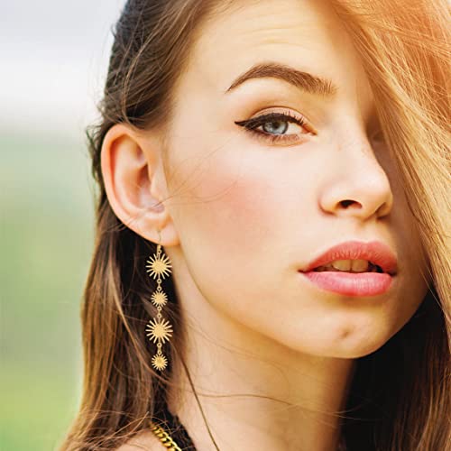 SPUNKYsoul Handmade Starburst Sunburst Earring for Women2