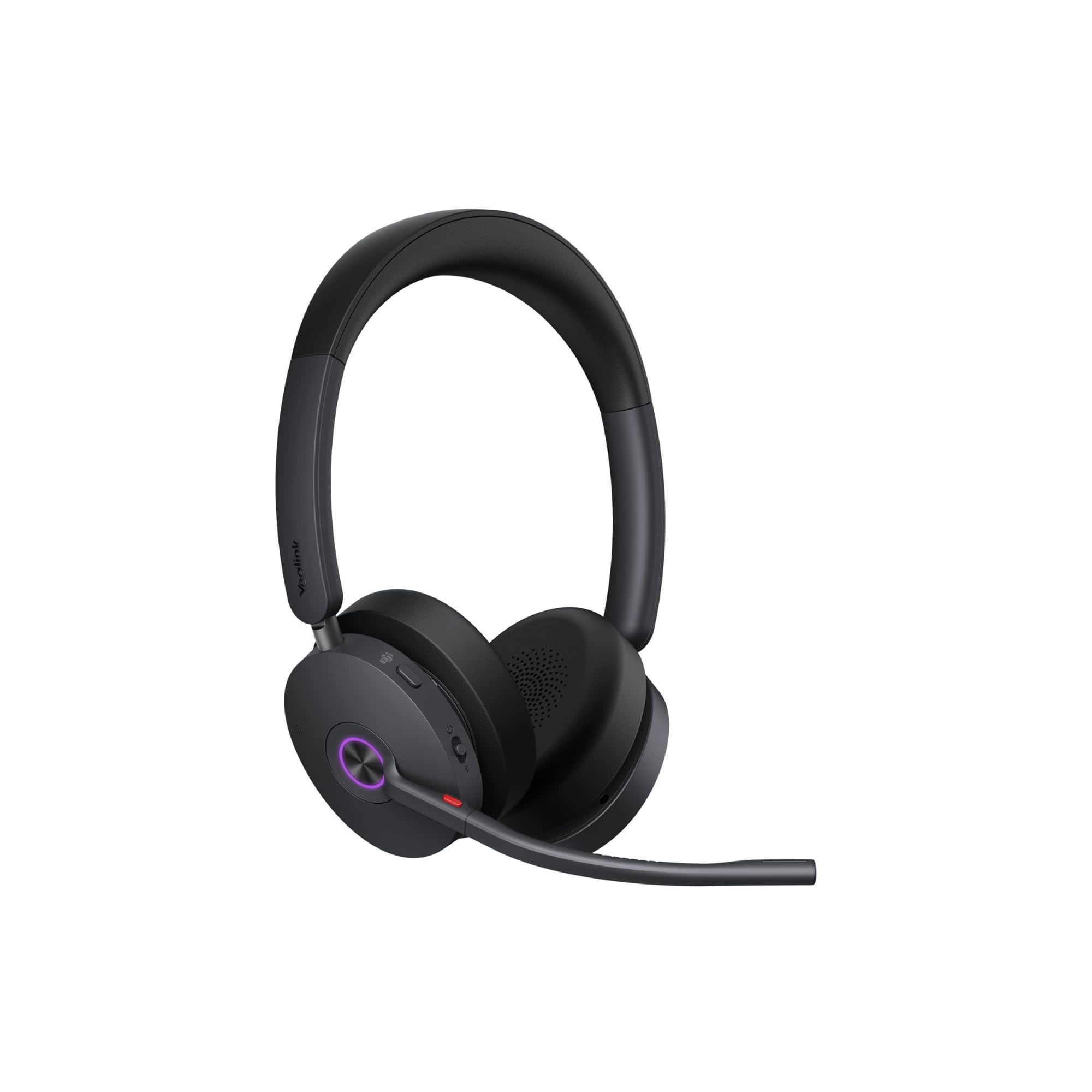 Yealink BH 74 UC - Cuffie con supporto di ricarica, Bluetooth, Hybrid ANC, 32 ore di conversazione, USB-C/A