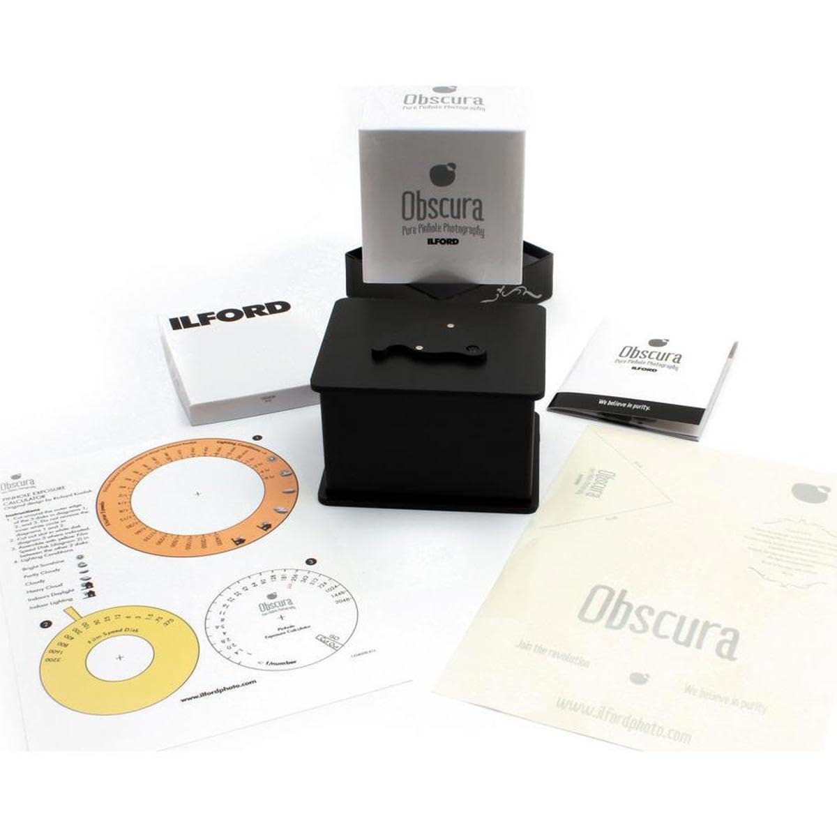 Harman Obscura Kamera 4x5 von Ilford