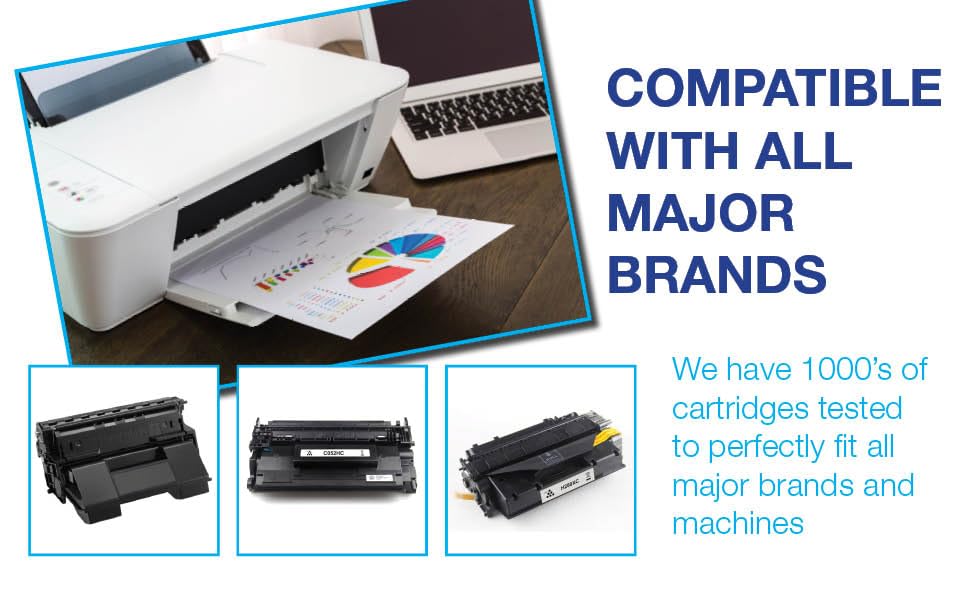V4ink CE390A Compatible Toner Cartridge - Replacement For HP 90A LaserJet Enterprise Printers
