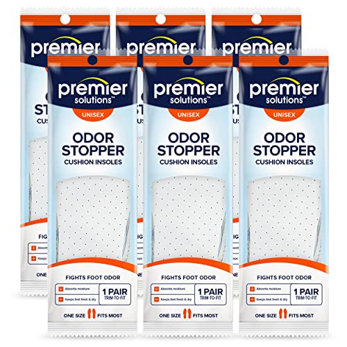 Premier Solutions Plantillas Odor Stopper Unisex 6 Unidades miniatura 1